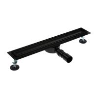 Трап-лоток 70*600 D40/50 черный матовый